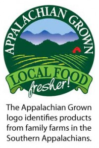 The Appalachian Grown logo identifies products that are grown on family farms in the Southern Appalachians