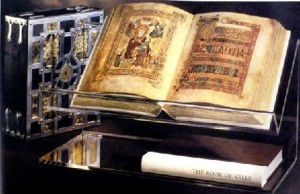 Book of Kells on display in Dublin
