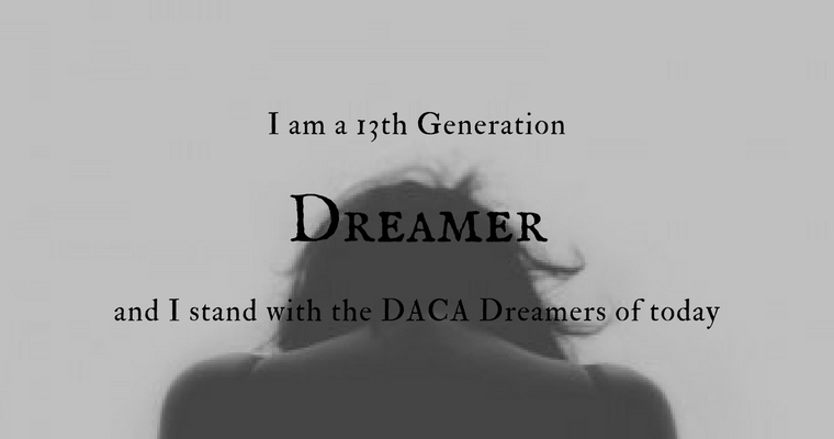 I Am a 13th Generation Dreamer